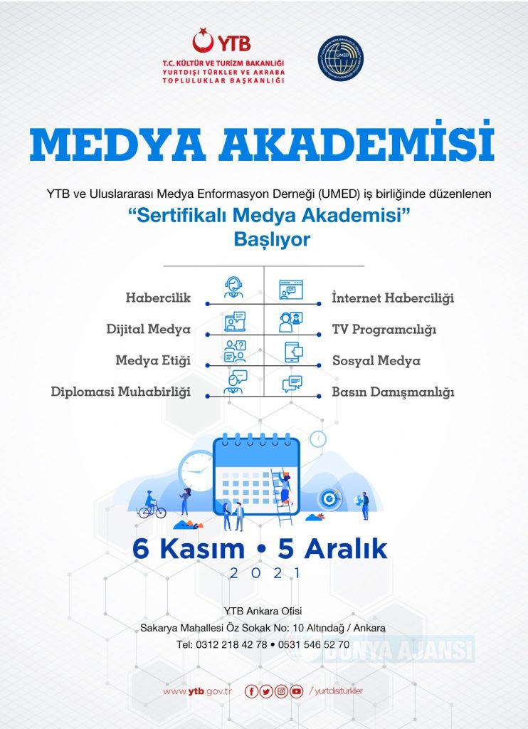 Uluslararası Öğrenciler Medya Akademisi başlıyor