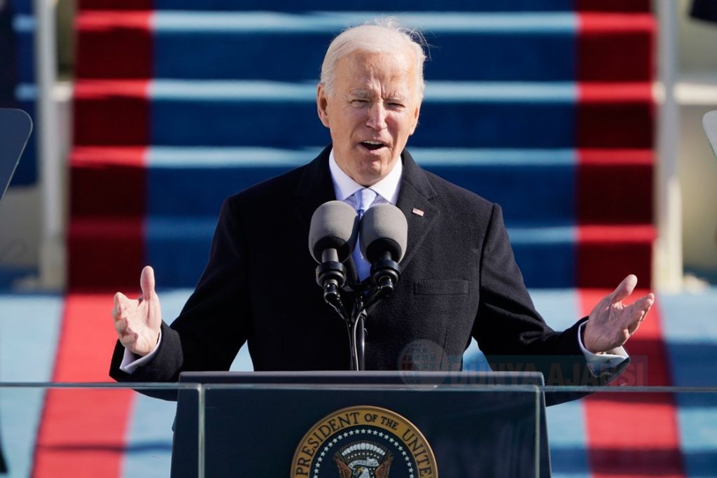 Joe Biden yemin ederek ABD'nin 46. başkanı oldu