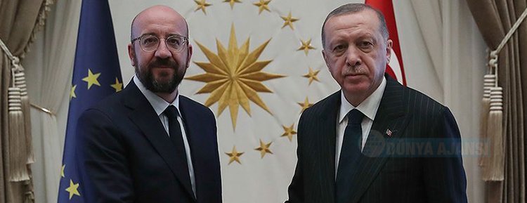 Erdoğan ve Michel Türkiye-AB ilişkilerini görüştü