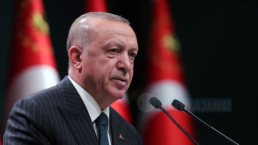 Erdoğan: Sorunları diyalog yoluyla bir çözüme kavuşturmak niyetindeyiz