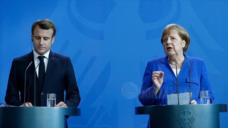 Merkel ve Macron'dan 'Doğu Akdeniz' açıklaması