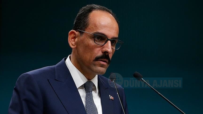 Cumhurbaşkanlığı Sözcüsü Kalın Viyana'daki terör saldırısını kınadı