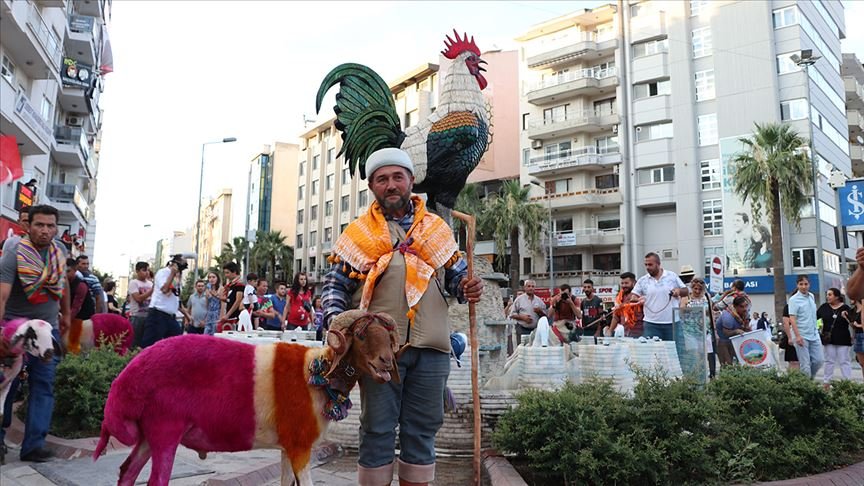 Denizli'de 8 asırdır süren "Sudan Koyun Geçirme" etkinliği