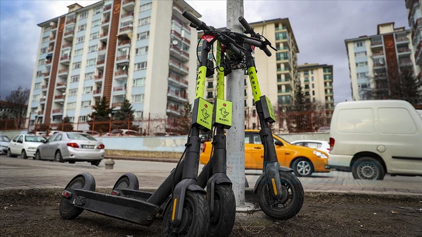 Hayatımıza giren E-scooterlar