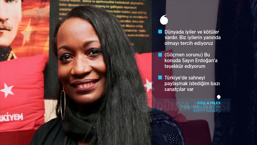 Della Miles: İslam iyi bir yol ve bu iyi yolu tanıtmayı hedefliyorum