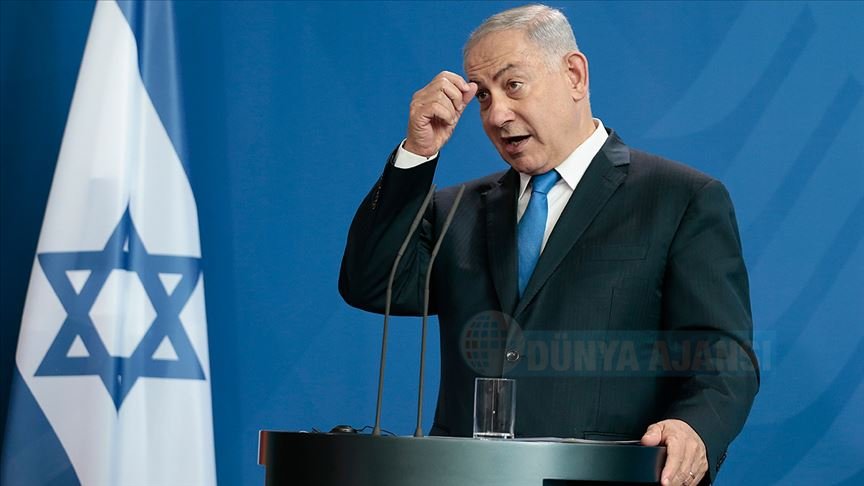 Filistin'den sonra Lübnan'da İsrail Başbakanı Netanyahu'ya tepki