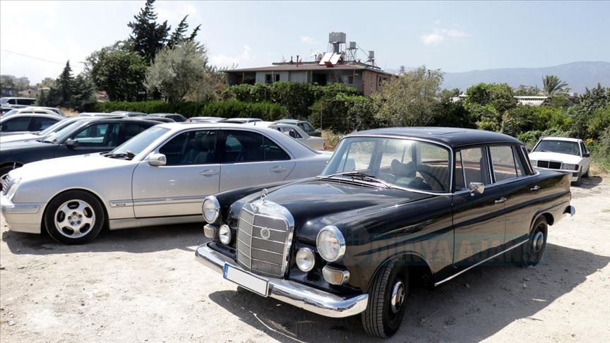 Klasik Mercedes tutkunları Hatay'da buluştu