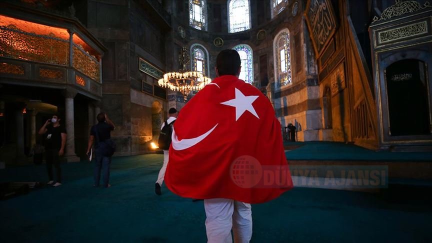 Amerikan basınında 'Ayasofya-i Kebir Cami-i Şerifi'