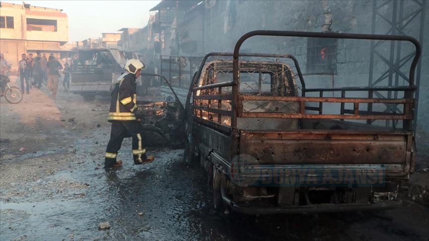 Afrin'de terör saldırısı: 9 ölü