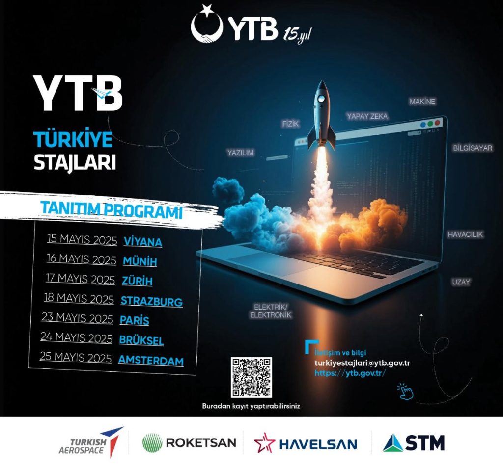 YTB’den gençlere Türkiye’de Staj Fırsatı: Başvurular başladı 1 TurkiyeStajlari2