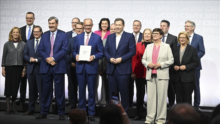 Yeni Almanya hükümeti belli oldu: 17 Bakan 1 almanya hukumeti1