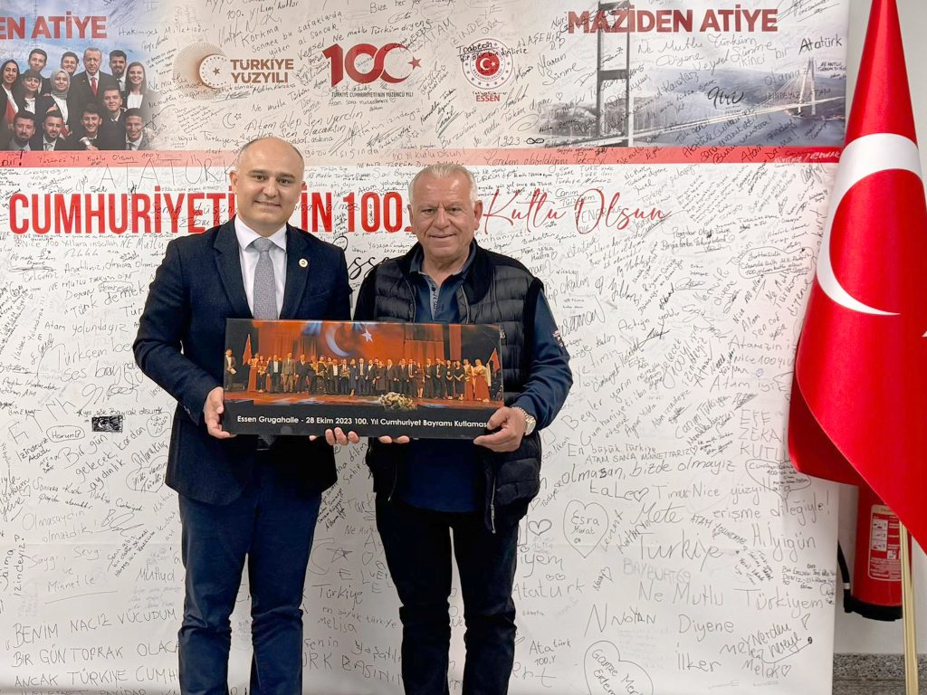 Essen Başkonsolosu Aydın'a anlamlı ziyaret: 100. Yıl kutlamalarına teşekkür 9 essen baskonsolosluk ziyaret 2