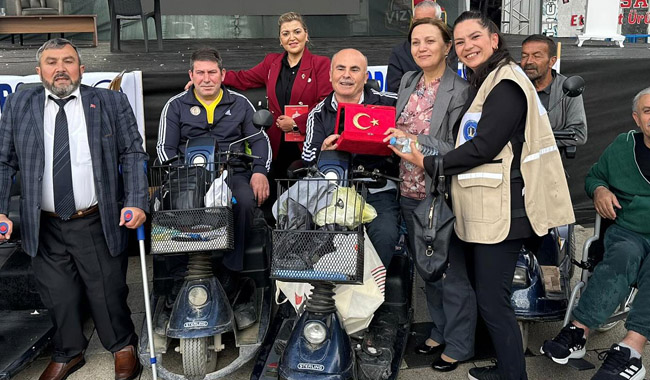 Kayseri’ye umut taşıyan tır yola çıkıyor: Avrupa’dan engelli araçları geliyor 1 kayseri tekerlekli sandalye 1