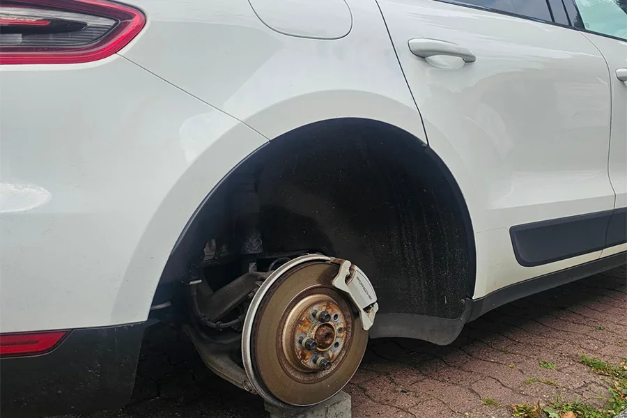 Bremen’deki hırsızlık olayını gösteren görüntü