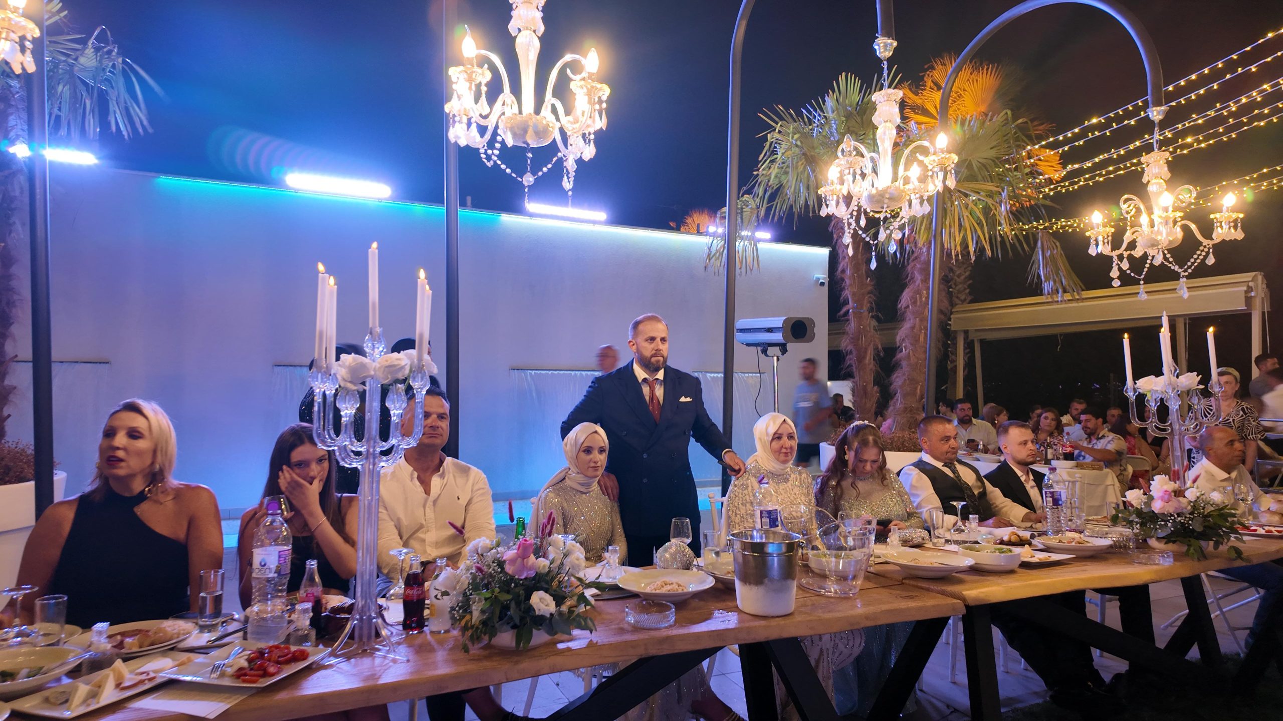 Esra ve Serkan düğününden kare