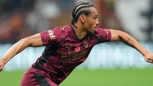 leroy san sampiyonlar ligi nde