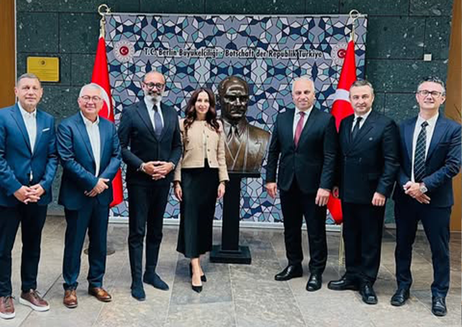 ATİAD heyeti Berlin Büyükelçiliğinde