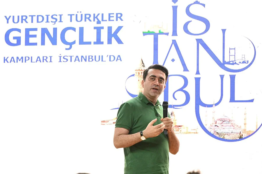 İstanbul'da Gençlik Zirvesi: 'Daha Adil Bir Dünya Mümkün' 9 Gençlik kampından bir görüntü