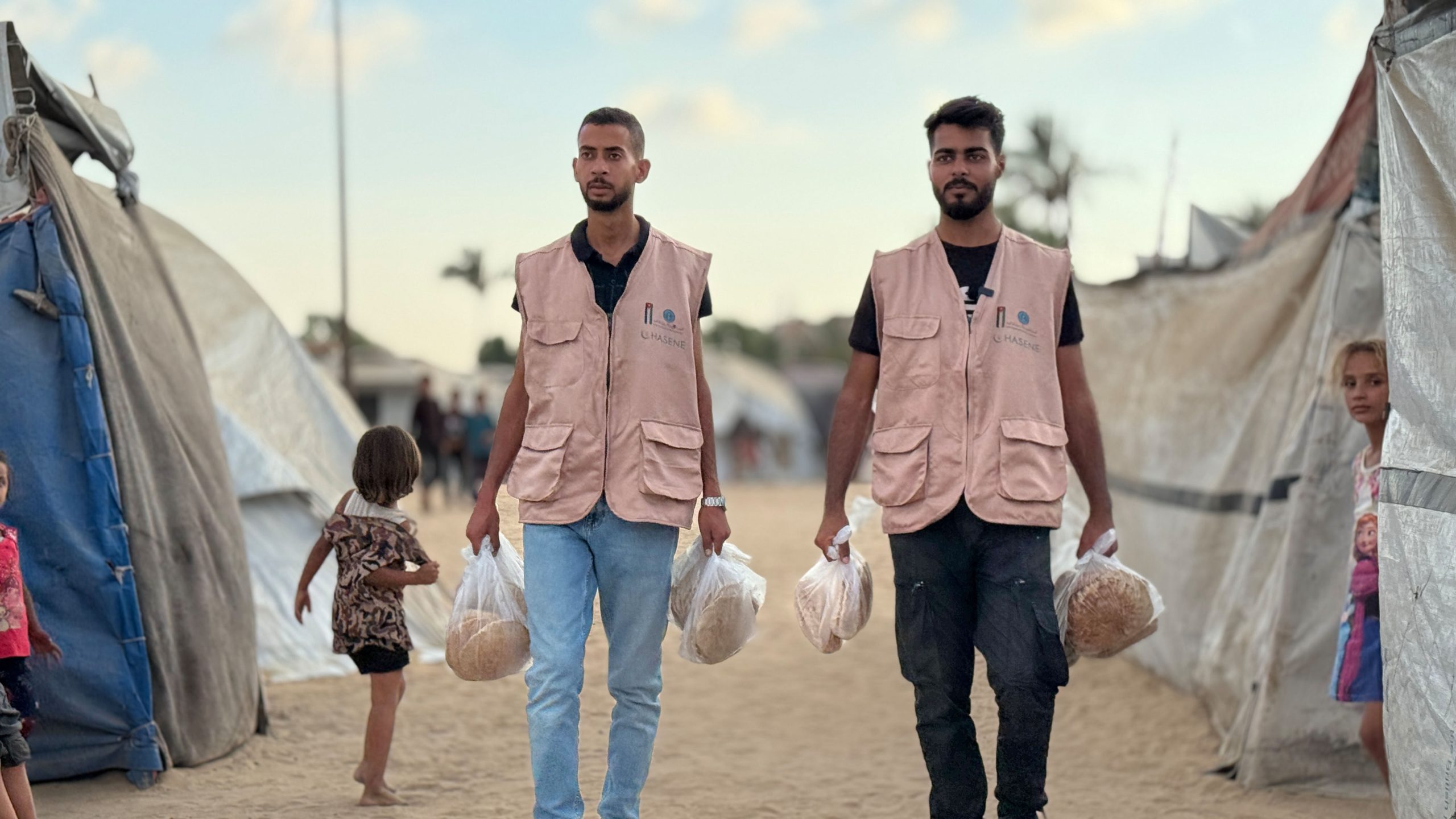 HASENE, Gazze’de yardımlarını sürdürüyor