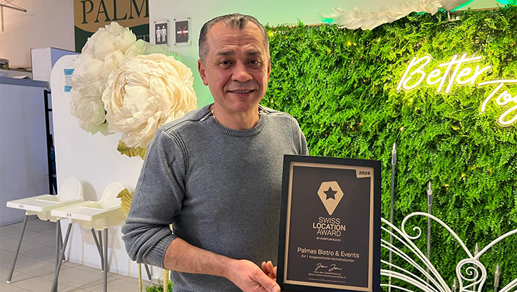 Palmas, İsviçre’de yılın en iyi düğün salonu seçildi