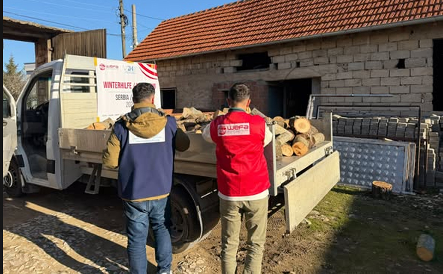 WEFA, kış şartlarında ihtiyaç sahiplerine umut oldu