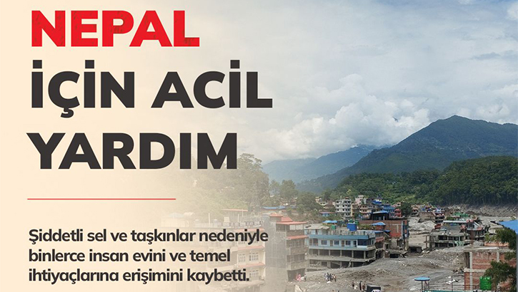WEFA’dan Nepal’deki afetzedelere yardım seferberliği