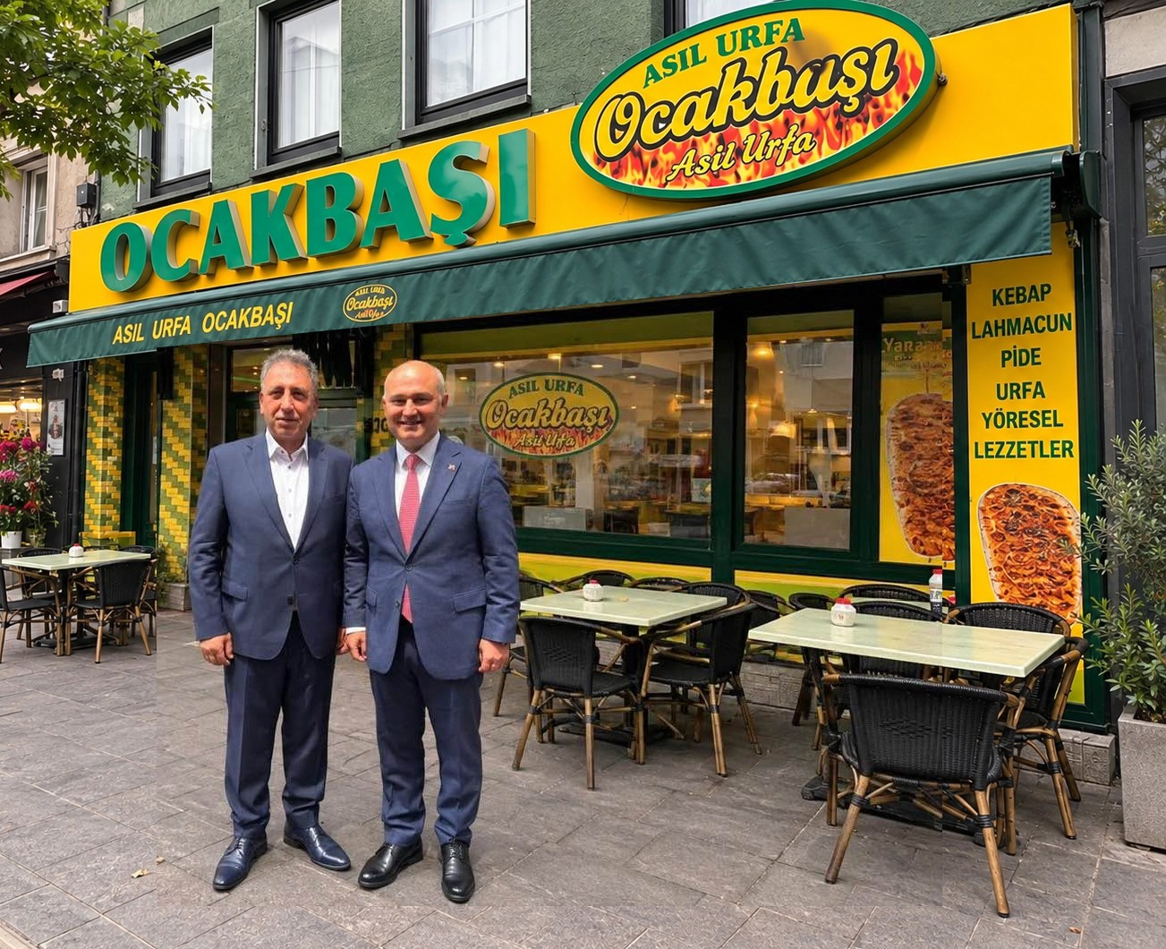Essen Başkonsolosu Aydın, görev süresi biterken gastronomi ustası Aziz Erdoğan'ı ziyaret etti