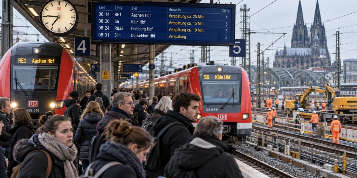 Almanya'da tren seferleri krize girdi: Gecikme oranı yüzde 30'a tırmandı