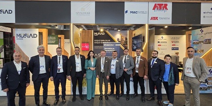 MÜSİAD Hessen, fuarda Türk ve uluslararası işletmeleri bir araya getirdi