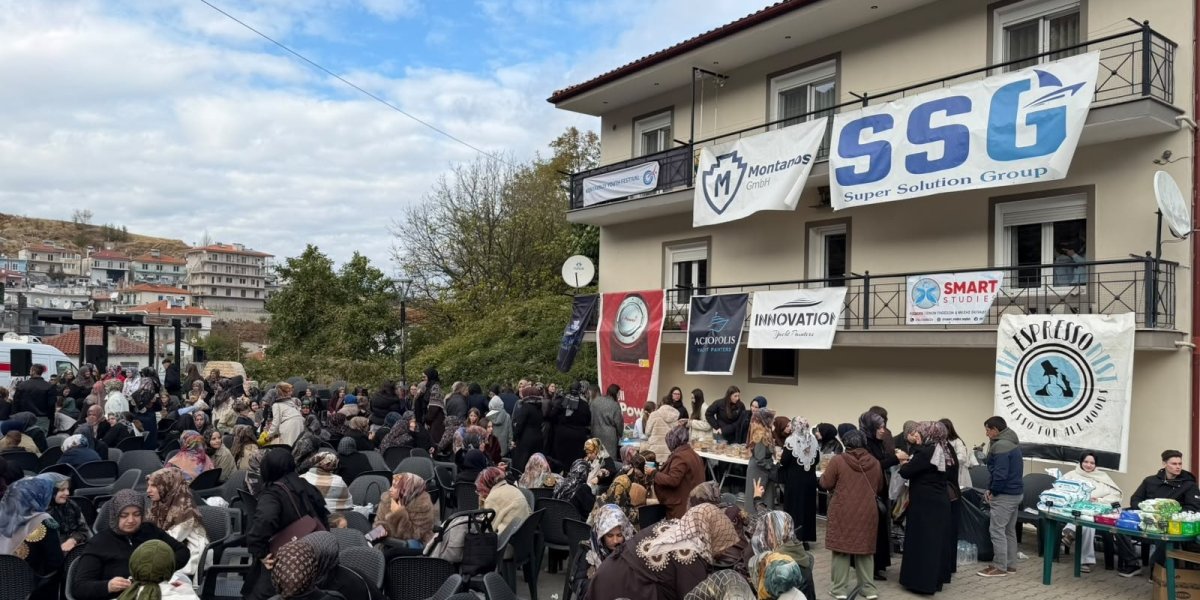 Batı Trakya'da öğrenciler dayanışma kermesiyle yıl sonu gezisine fon topluyor
