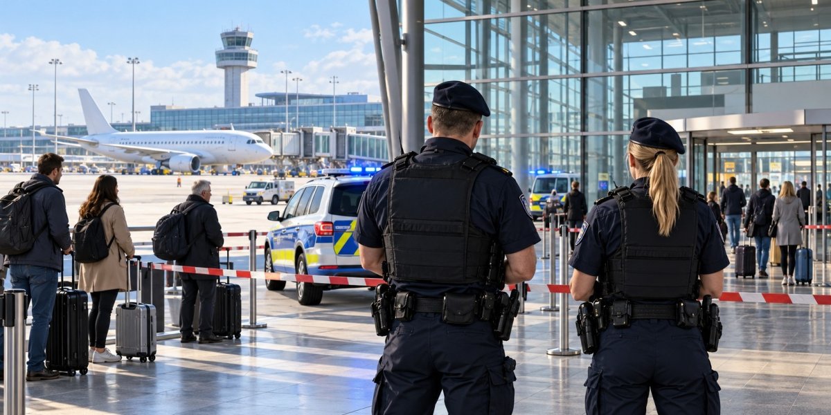 Leipzig Havalimanı'nda güvenlik araması: Kuzey pisti geçici kapatıldı