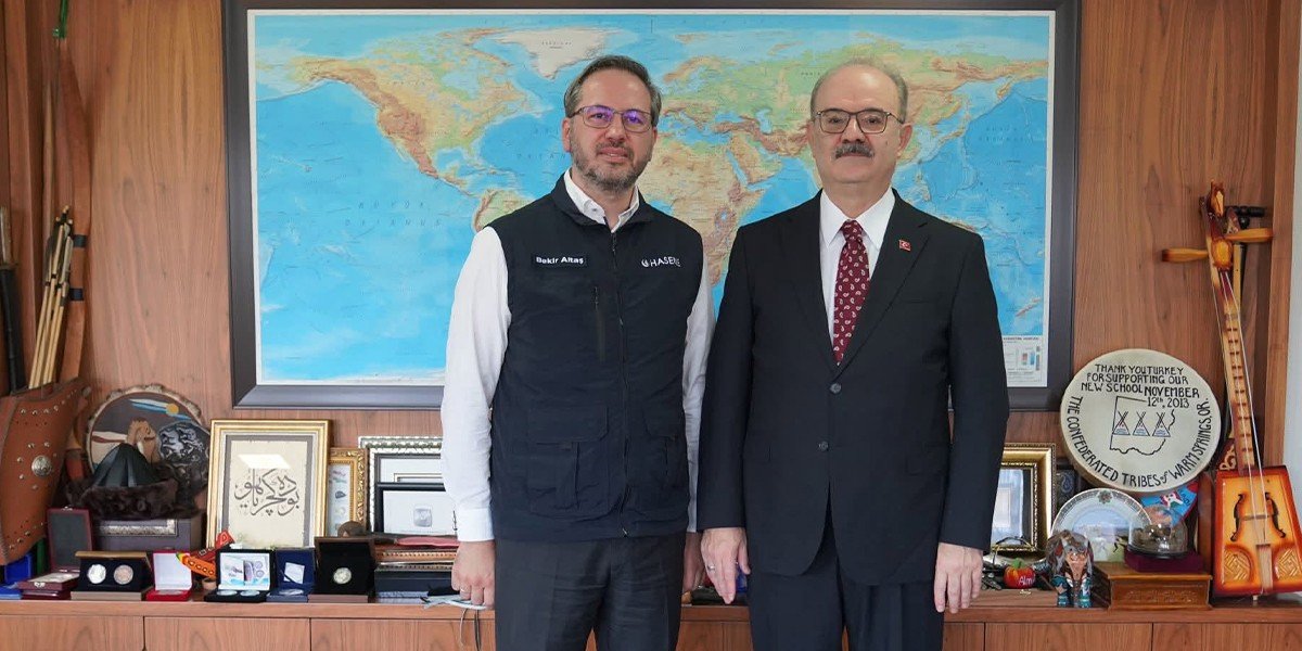 HASENE Başkanı Altaş, Bakanlık'ta Çam ile görüştü