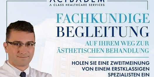 Acıbadem, Düsseldorf'ta estetik cerrahi danışmanlığı sunuyor