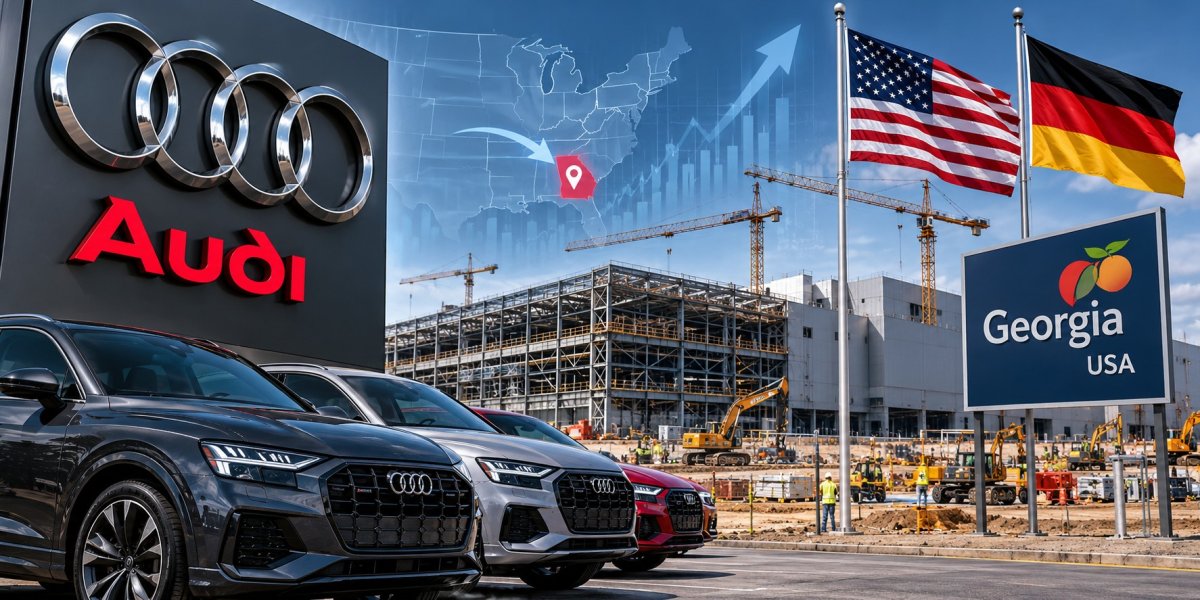 Audi, Georgia'da 4 milyar dolarlık fabrika projesini duyurdu
